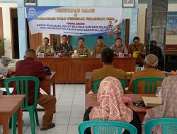 Danramil 0812/13 Sugio Hadiri Penetapan Calon dan Sosialisasi Ujian Penyaringan Perangkat Desa di Sekarbagus