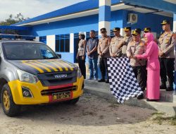 Kapolres Simalungun Lepas 1.620 Paket Bantuan untuk Korban Siklon Tropis