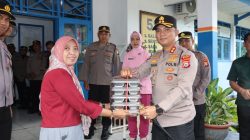 SPPG Polres Maros Resmi Beroperasi, Kapolres Salurkan Langsung ke Sekolah