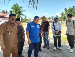 Difasilitasi Aprinaldi, PT Haza Gemilang Abadi Tinjau Calon Penerima Hunian Tetap Model RISHAM