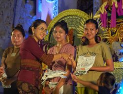 Ketua TP PKK Kabupaten Badung Rasniathi Adi Arnawa Hadiri Parade Senam AdiCipta