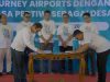Pemkab Badung Tandatangani MoU dengan Angkasa Pura dan Launching Koperasi Merah Putih Desa Bongkasa Pertiwi