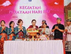 Ketua TP PKK Kabupaten Badung Hadiri Perayaan Hari Ibu di Desa Abiansemal Dauh Yeh Cani