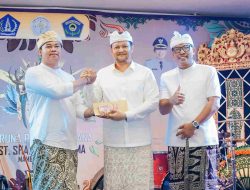 Wabup Badung Hadiri Puncak HUT ke-67 ST Shantika Dharma Mambal Kajanan