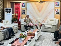 Kapolda Sulbar Bersama Pendeta Simon Sinergi Jaga Stabilitas Kedamaian  Melalui Toleransi Kerukunan Umat Beragama