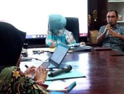 Bidang Penanganan Fakir Miskin Gelar Rapat Internal Bersama Plt Kadinsos P3A dan PMD Sulbar