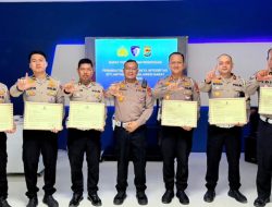 Dirlantas Polda Sulbar Serahkan Dokumen Rendisgar dan Penandatangan Pakta Integritas Seluruh Subdit