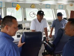 Kapolda Sulbar  Lakukan Kunker ke Dermaga Polairud di Kalukku, Cek Sarana Armada Polairud