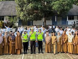 Ditlantas Polda Sulbar Gencarkan Program BTH Menyasar 6 Sekolah di Wilayah Mamuju