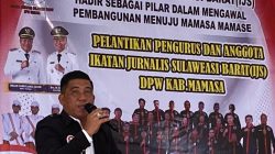 IJS Mamasa Resmi Dilantik, Irham Aziz ‎Harap Pengurus yang Dilantik Bawa Organisasi Maju ‎