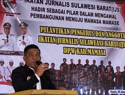 IJS Mamasa Resmi Dilantik, Irham Aziz ‎Harap Pengurus yang Dilantik Bawa Organisasi Maju ‎