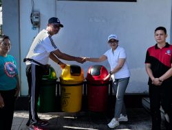 Rasniathi Adi Arnawa Ikuti Gerakan Kulkul PKK di Kelurahan Lukluk, Badung