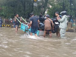Curah Hujan Tinggi, Sejumlah Wilayah Jakarta Utara Terendam Banjir