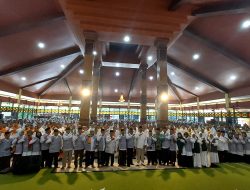 Praktik Manasik Haji, Wakil Bupati Tegal: Persiapkan Mental, Fisik dan Spiritual Dalam Melaksanakan Ibadah Haji