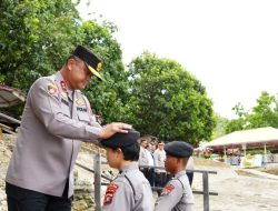 Kapolda Sulbar Sebut Baret Simbol Kehormatan dan Tanggung Jawab Bintara Polri