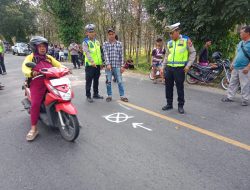 Tangani Kecelakaan Maut di Tapian Dolok, Kanit Gakkum dan Kapolsek Serbalawan Tunjukkan Respon Cepat