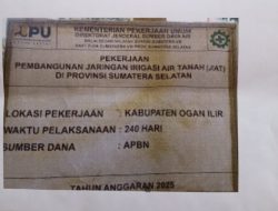 Diduga Proyek JIAT Ratusan Miliar di Ogan Ilir Minim Transparansi, Kualitas Pekerjaan Dipertanyakan