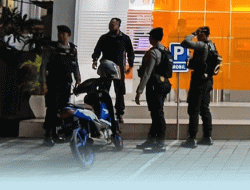 Polres Badung Perketat Pengamanan Bank di Jam Rawan Lewat Patroli Raimas Presisi