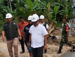 Bupati Padang Pariaman Tinjau Huntara Batang Anai, 40 Unit Ditargetkan Siap Huni Pekan Depan