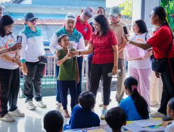 Ketua TP PKK Badung Pimpin Safari “Badung Peduli” di Desa Buduk