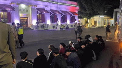 Situasi Mencekam di Kedungdoro, Sebanyak 18 Pemuda Diamankan Polrestabes Surabaya