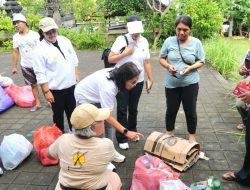 Dorong Pengelolaan Sampah Berbasis Sumber, Ketua TP PKK Badung Tinjau Plastic Exchange di Kuta Selatan