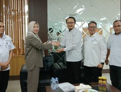 Ketua DPRD Sulbar Terima Kunjungan BPK Penyerahan LHP Terkait Bidang Ketahanan Pangan ‎