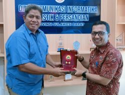 Densus 88 Kunjungi DiskominfoSS Sulbar, Bahas Penggunaan Media Belum Layak Anak Dibawah Umur