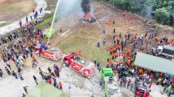 Rumah Pejabat di Bartim Terbakar, Bupati dan Wabup Turun Langsung ke Lokasi