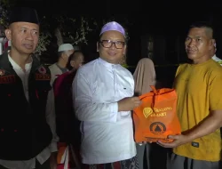 Kebakaran Hanguskan Empat Rumah di Puain Kiwa, Bupati Tabalong Serahkan Bantuan