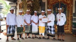 Bupati Badung Hadiri Melaspas Pelinggih dan Balai Banjar Tegal Saat Delodan Kapal