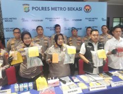 Satres Narkoba Polres Metro Bekasi Ungkap Peredaran Obat Keras Daftar G