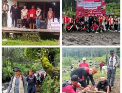DPC PDI-P Kabupaten Tegal Bentuk Peduli Jaga Pertiwi Tanam 3000 Ribu Pohon di Hutan Gunung Slamet