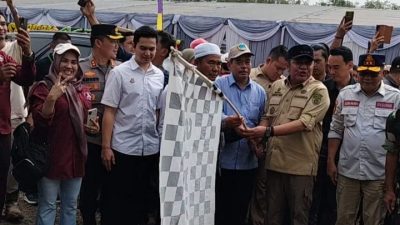 Gubernur Sumsel Resmikan Operasional ‎Jalan Hauling Angkutan Batu Bara PT Levi Bersaudara Abadi