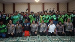 Saat Senja Ramadan Menyatukan, Kapolres Metro Bekasi Bukber Bersama 500 Ojol dalam Kebersamaan Tanpa Sekat