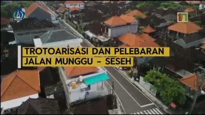 Trotoarisasi dan Pelebaran Jalan Munggu–Seseh dan Penggantian Jembatan pada Ruas Jalan Munggu–Kaba-Kaba