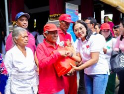 K3S Kabupaten Badung Gelar Aksi Sosial, Serahkan Bantuan Sembako Bagi PPKS di Kecamatan Petang