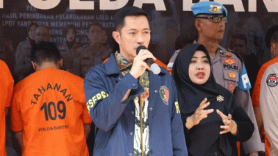 Ditreskrimum Polda Banten Bongkar Pengangkutan 16 Motor Diduga Hasil Kejahatan di Merak, Enam Orang Ditangkap