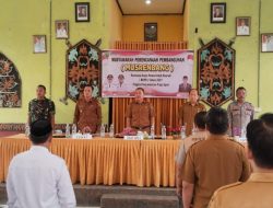 Musrenbangcam Paju Epat Digelar, Pemkab Bartim Tekankan Usulan Tepat Sasaran