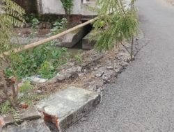 Jembatan di Desa Puton, Jombang, Ambrol Tertabrak Truk Bukan Karena Hujan