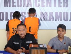 Dua Pelaku Pencuri Kotak Amal di 21 Masjid Ditangkap Tim Resmob Polresta Mamuju