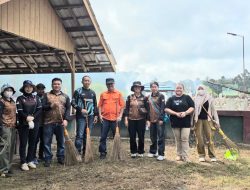 Pemkab Bartim Gelar Kerja Bakti Serentak di Tiga Lokasi Pemakaman Jelang Paskah