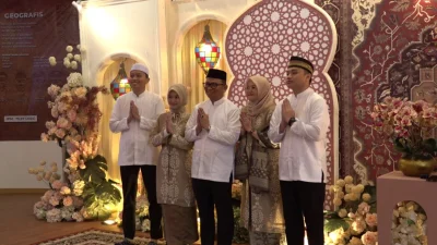 Usai Salat Ied, Bupati Tabalong Gelar Halalbihalal, Pererat Silaturahmi dan Ingatkan Keselamatan Mudik