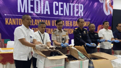 Bea Cukai dan BKSDA Gagalkan Penyelundupan Tiga Ton Sisik Trenggiling di Pelabuhan Tanjung Priok