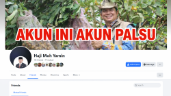 Waspada Penipuan. Muncul Akun Palsu Mengatasnamakan Bupati Barito Timur M. Yamin