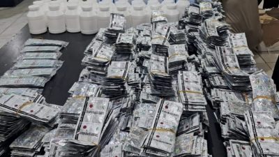 Polres Metro Bekasi Kembali Beraksi, Bongkar Gudang Ratusan Ribu Butir Obat Terlarang di Tambun Selatan