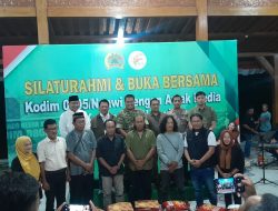 Bangun Sinergi, Silaturahmi dan Buka Bersama Kodim 0805 Ngawi dengan Awak Media