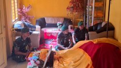 Danyon Inf TP 924/Uria Mapas Ziarah ke Makam Putri Mayang dan Uria Mapas di Desa Jaar