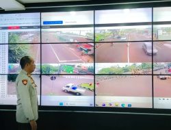 Ops Ketupat Semeru 2026, CCTV Polres Batu Monitor Titik Macet Real-Time