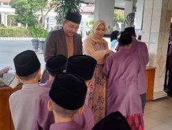 Bupati Ngawi Ony Anwar Harsono Gelar Open hause Idulfitri 1447 Hijriah Bersama Forkopimda dan Yatim Piatu